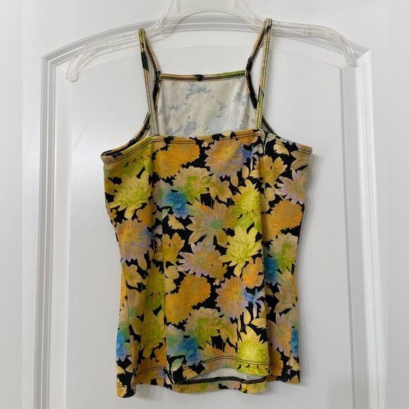 NWT BP KIDS' PRIDE GENDER INCLUSIVE FLORAL PRINT COTTON TANK IN BLACK FLORAL XL - Picture 4 of 7